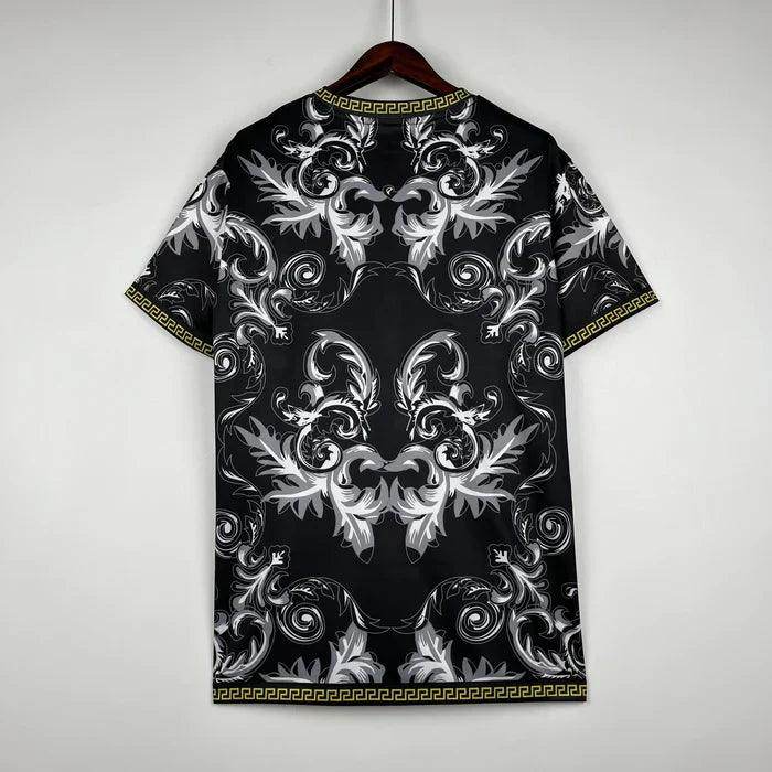 Maillot Italie saison 2023-2024 collab Versace noir - AirVibes
