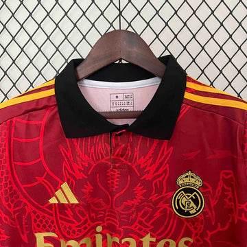 2024/25 Maillot Real Madrid Concept Dragon Rouge - AirVibes