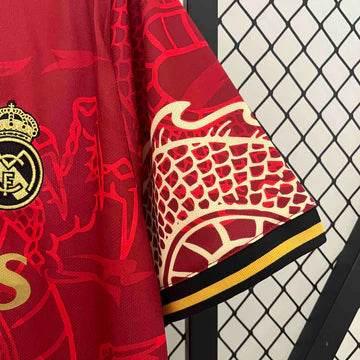 2024/25 Maillot Real Madrid Concept Dragon Rouge - AirVibes