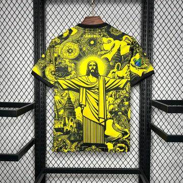 Brésil maillot Concept 2024 Jaune.
