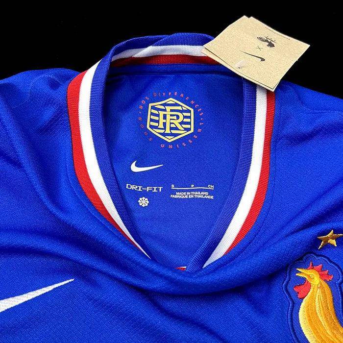 Maillot Équipe de France foot domicile 2024 2025 EURO2024 - AirVibes