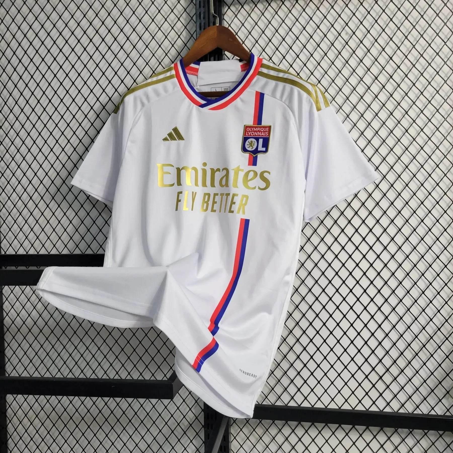 Olympique Lyonnais maillot 2023 2024 domicile - AirVibes