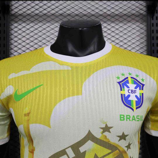Brésil maillot Concept 2025 Jaune.