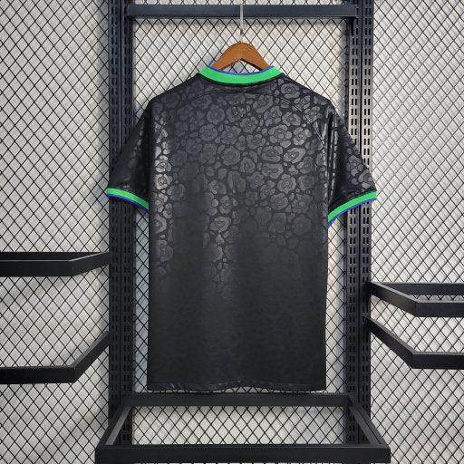 Maillot Brésil Leopard Noir 22/23.