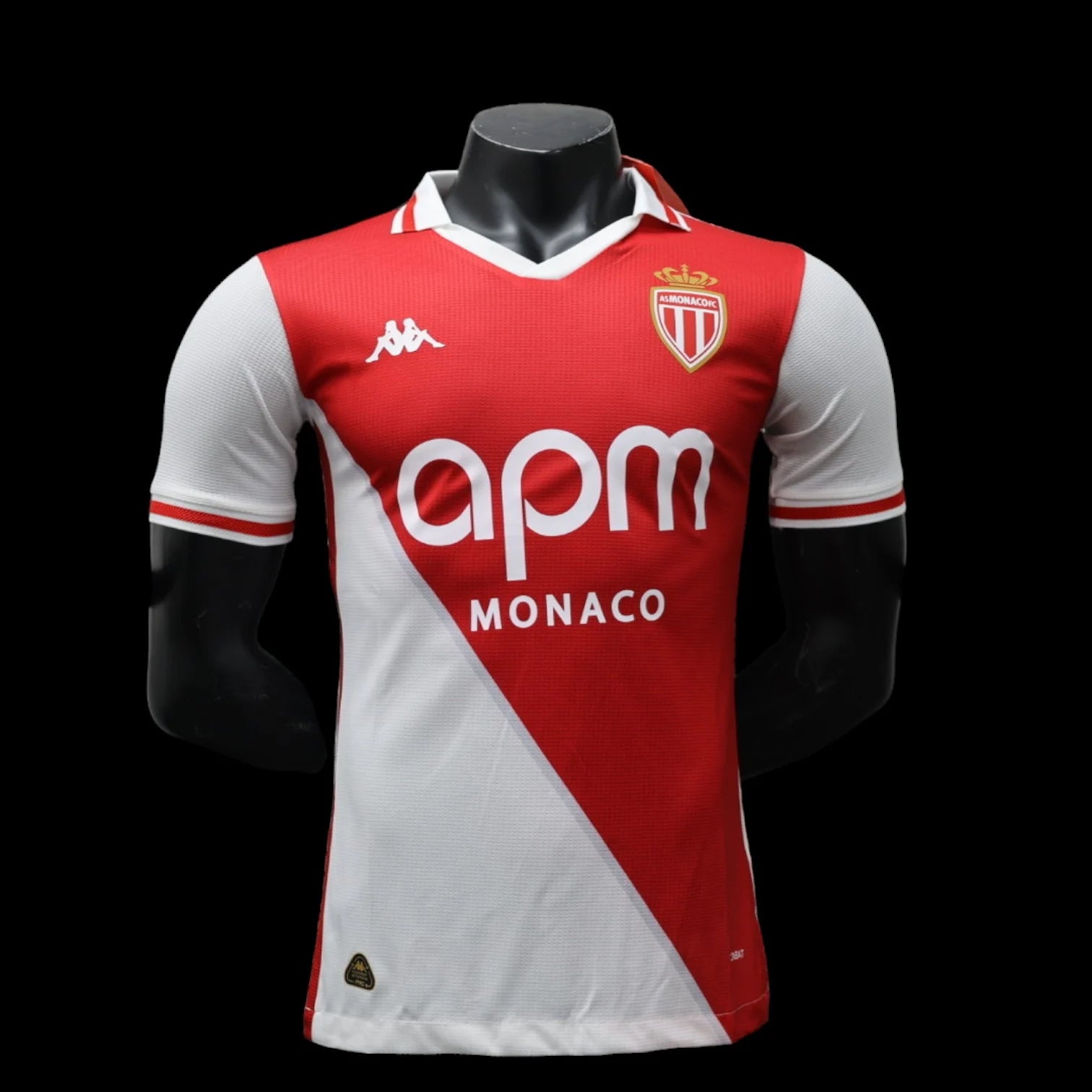 Monaco Maillot Domicile 24/25 – Version Player.