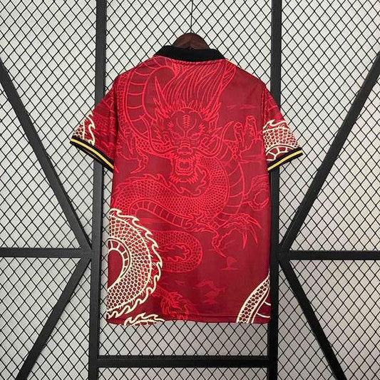 2024/25 Maillot Real Madrid Concept Dragon Rouge - AirVibes