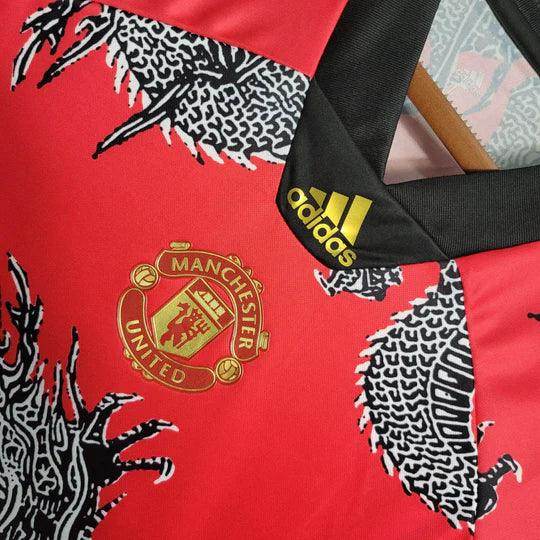 Maillot Foot Manchester United Retro 2019/2020 Japon Dragon - AirVibes