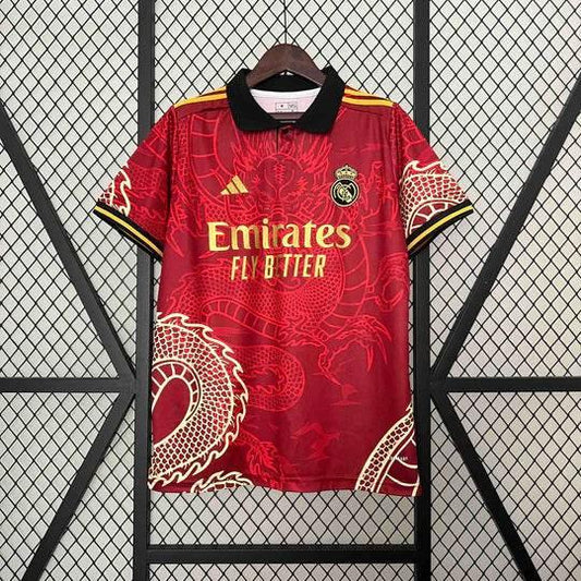 2024/25 Maillot Real Madrid Concept Dragon Rouge - AirVibes